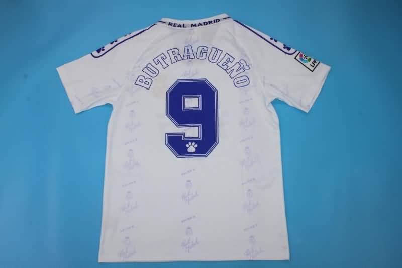 Real Madrid Soccer Jersey Home Retro Replica 1996/97