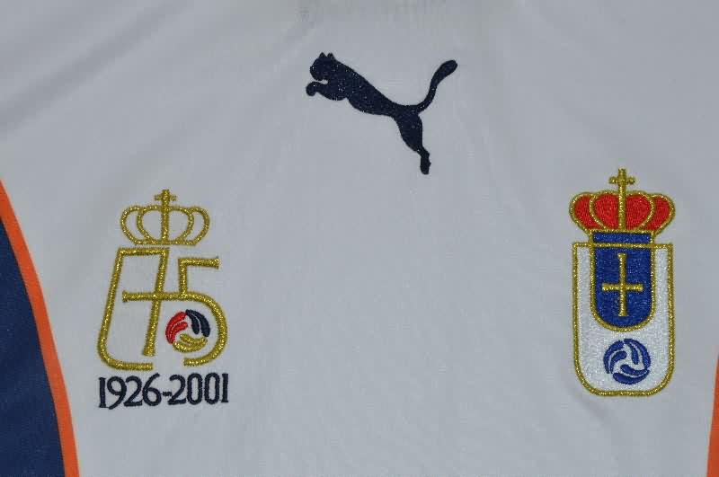 AAA Quality Real Oviedo 2000/01 Away Retro Soccer Jersey