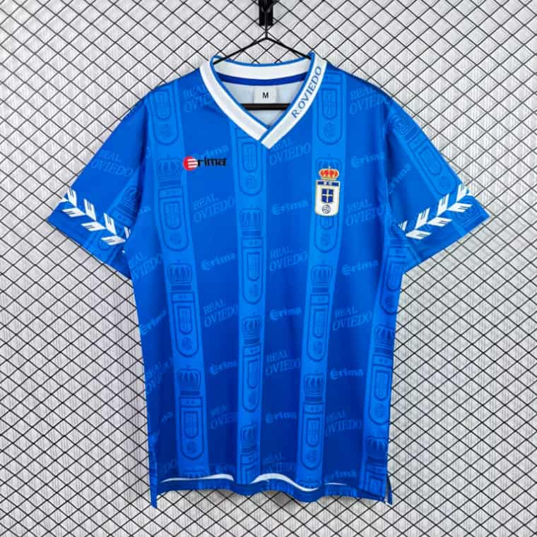 AAA Quality Real Oviedo 1998/99 Home Retro Soccer Jersey