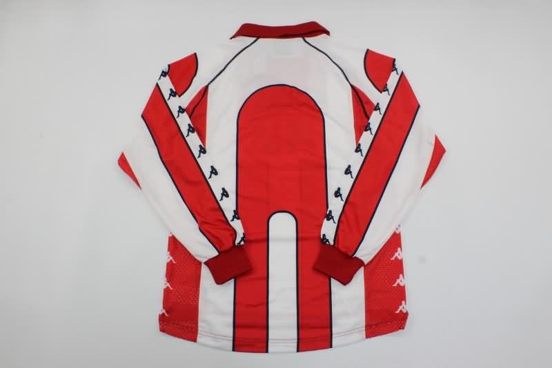 Red Star Belgrade Soccer Jersey Home Long Sleeve Retro Replica 1990/91