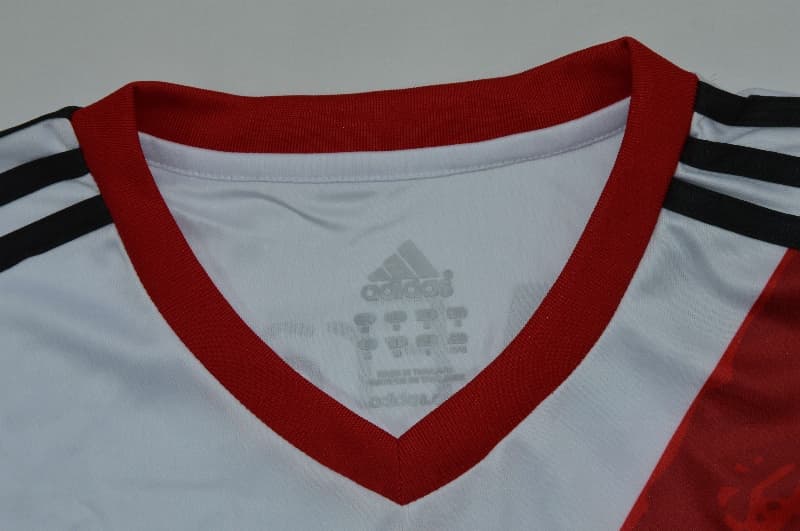 River Plate Soccer Jersey Home Long Retro Replica 2013/14