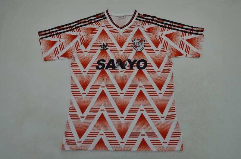 AAA Quality River Plate 1992/93 Away Retro Soccer Jersey