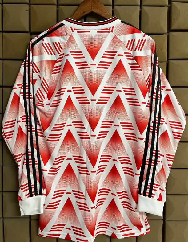 AAA Quality River Plate 1992/93 Away Long Sleeve Retro Soccer Jersey