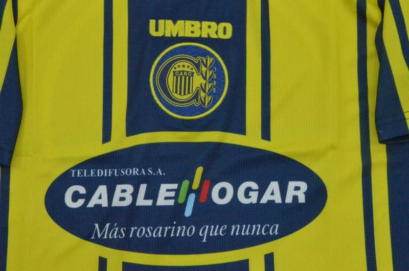 AAA Quality Rosario Central 1998/99 Home Retro Soccer Jersey