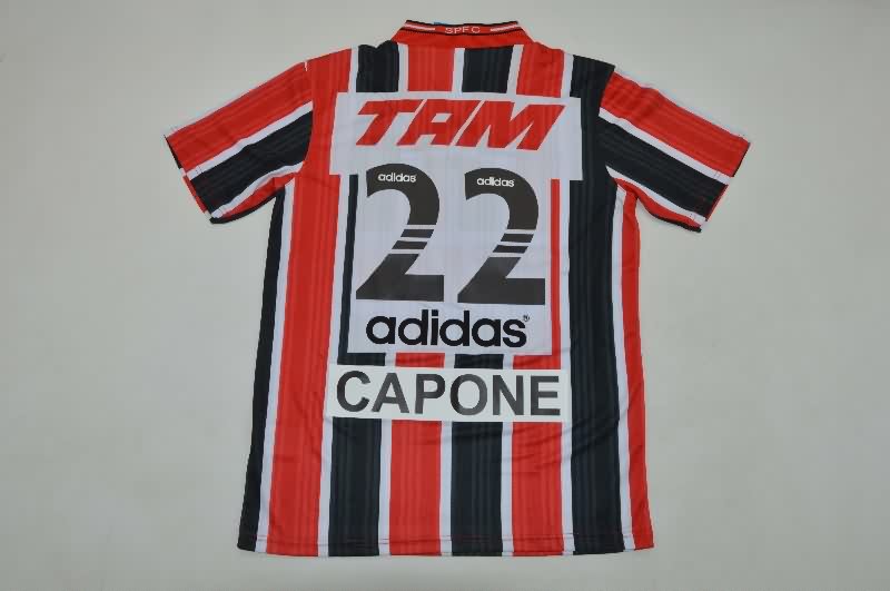 Sao Paulo Soccer Jersey Away Retro Replica 1996