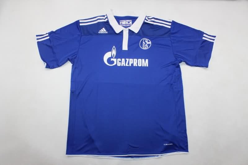 Schalke 04 Soccer Jersey Home Retro Replica 2012/13