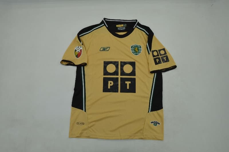 AAA Quality Sporting Lisbon 2003/04 Away Retro Soccer Jersey