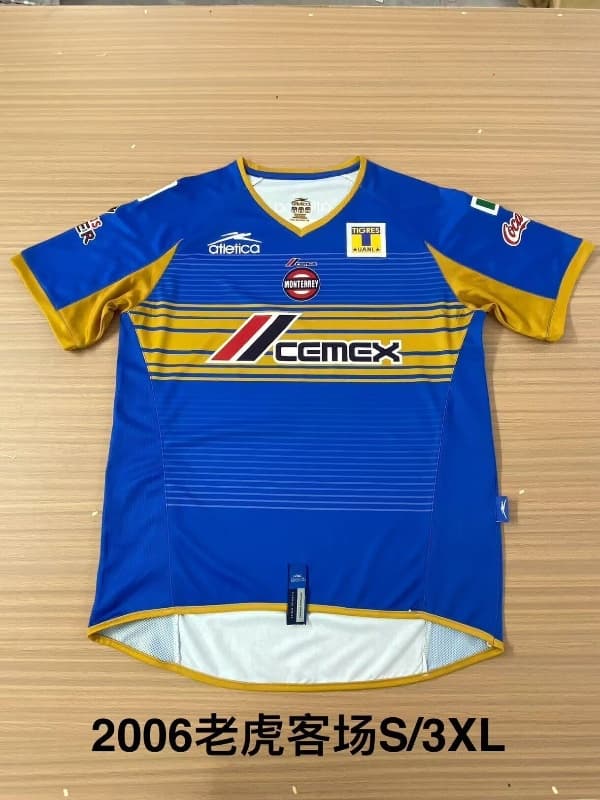 AAA Quality Tigres UANL 2006 Away Retro Soccer Jersey