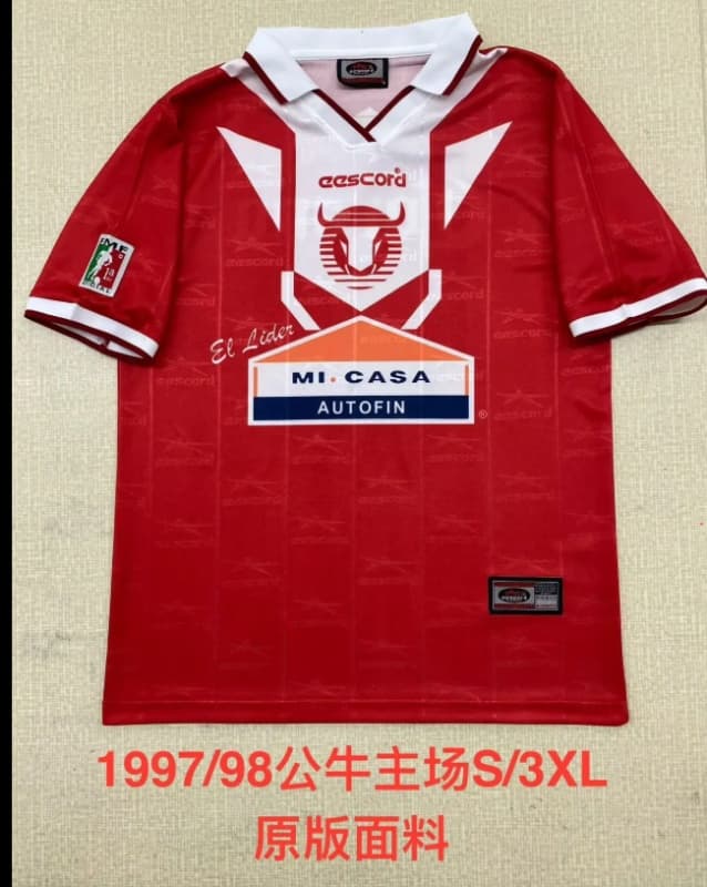 AAA Quality Toros Neza 1998/99 Home Soccer Jersey
