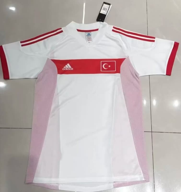 AAA Quality Turkey 2002 Away Retro Soccer Jersey AAA Quality Turkey 2002 Away Retro Soccer Jersey