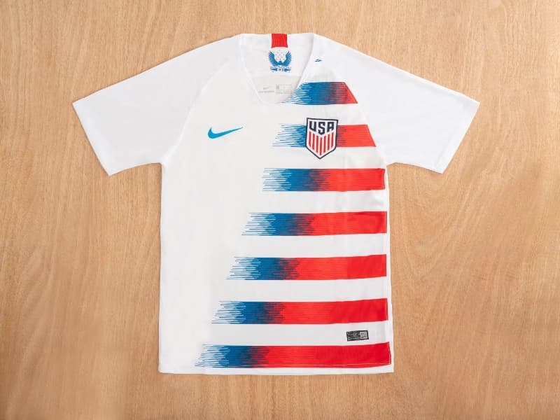 AAA Quality USA 2018 Home Retro Soccer Jersey AAA Quality USA 2018 Home Retro Soccer Jersey