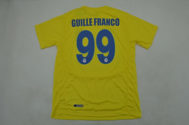 AAA Quality Villarreal 2008/09 Home Retro Soccer Jersey