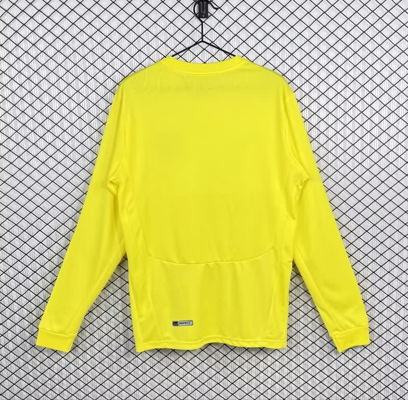 AAA Quality Villarreal 2008/09 Home Long Sleeve Retro Soccer Jersey