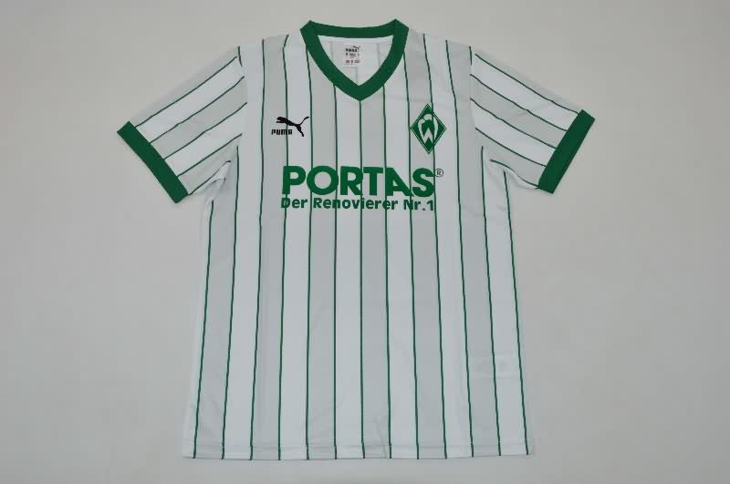 AAA Quality Werder Bremen 1987/88 Home Retro Soccer Jersey