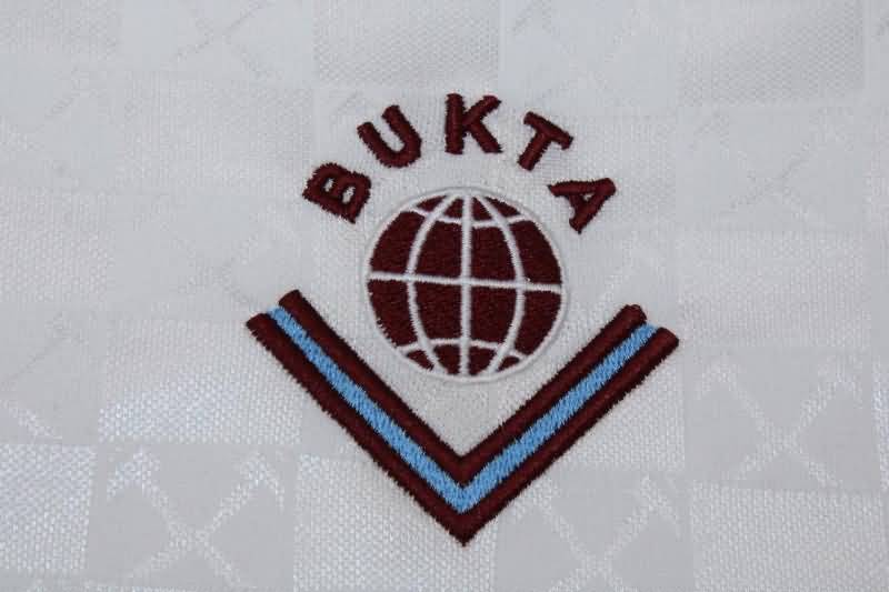 West Ham Soccer Jersey Away Retro Replica 1989/90