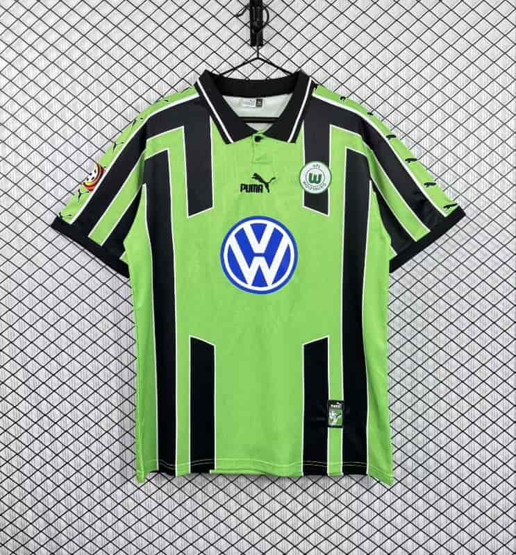 AAA Quality Wolfsburg 1999/00 Away Retro Soccer Jersey AAA Quality Wolfsburg 1999/00 Away Retro Soccer Jersey