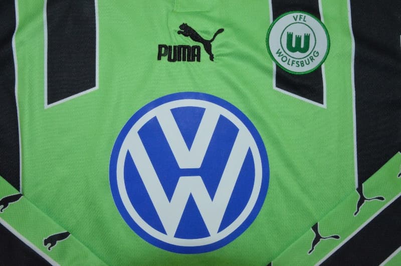 AAA Quality Wolfsburg 1999/00 Away Retro Long Sleeve Soccer Jersey
