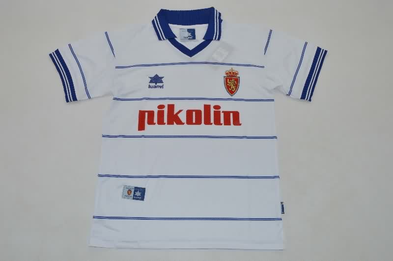 AAA Quality Zaragoza 1999/01 Home Retro Soccer Jersey