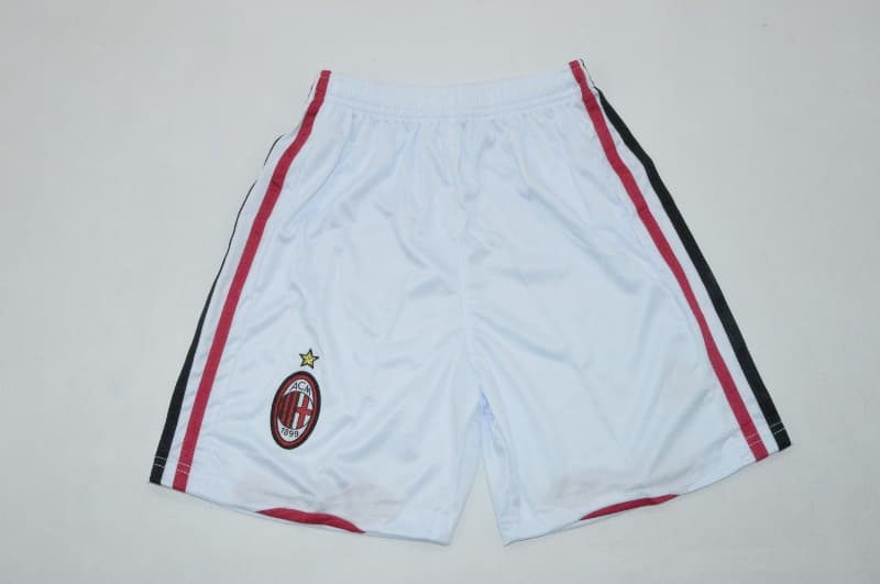 Kids AC Milan 2009/10 Away Soccer Jersey And Shorts