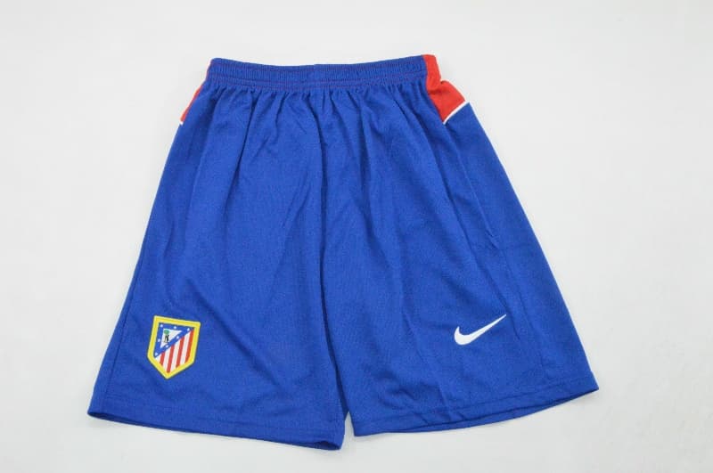 Kids Atletico Madrid 2004/05 Home Long Sleeve Soccer Jersey And Shorts
