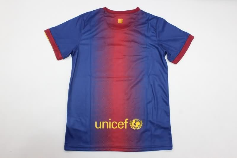 Kids Barcelona 2012/13 Home Soccer Jersey And Shorts