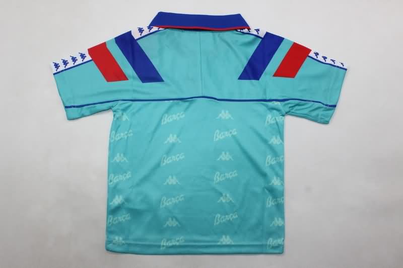 Kids Barcelona 1992/95 Away Soccer Jersey And Shorts