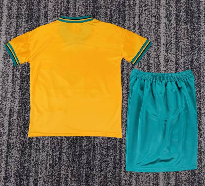 Kids Bayern Munich 1993/95 Away Soccer Jersey And Shorts