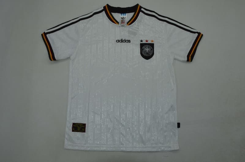Kids Germany 1996 Home Soccer Jersey And Shorts