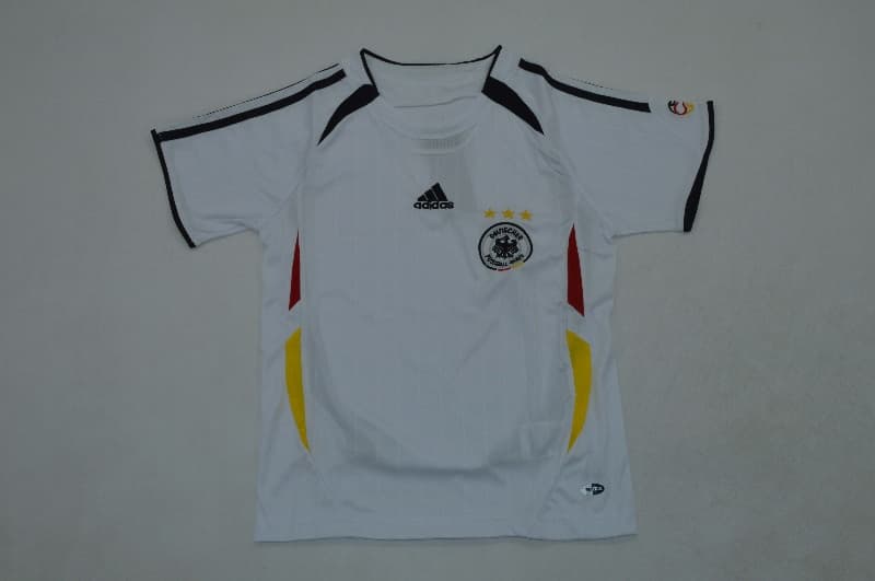 Kids Germany 2006 Home Soccer Jersey And Shorts