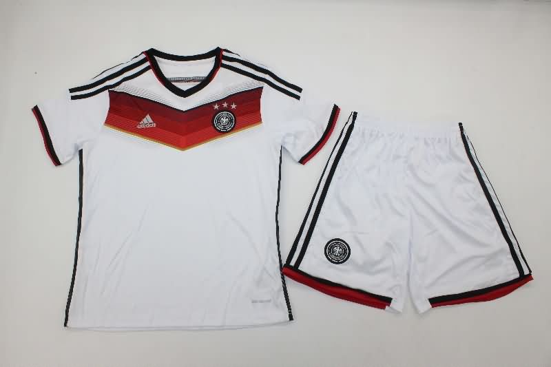 Kids Germany 2014 Home Soccer Jersey And Shorts
