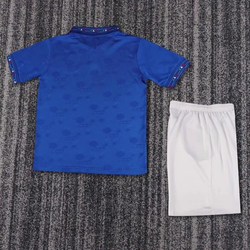 Kids Italy 1994 Home Soccer Jersey And Shorts