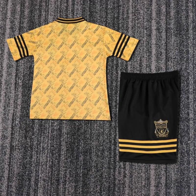 Kids Liverpool 1994/96 Third Soccer Jersey And Shorts