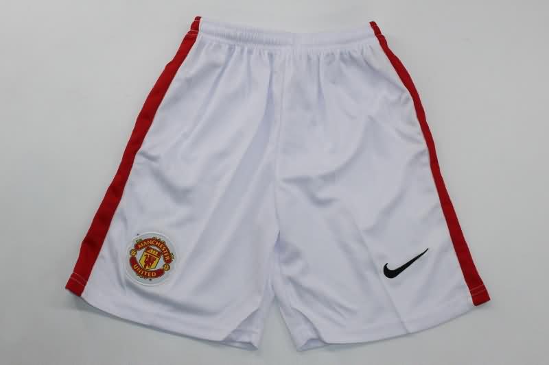 Kids Manchester United 2009/10 Home Soccer Jersey And Shorts