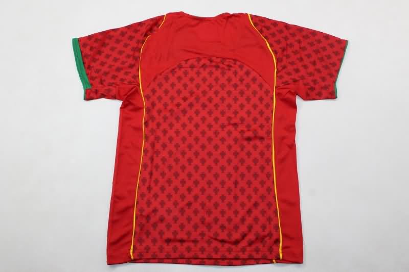 Kids Portugal 2004 Home Soccer Jersey And Shorts