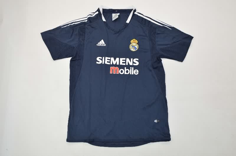 Kids Real Madrid 2004/05 Away Soccer Jersey And Shorts