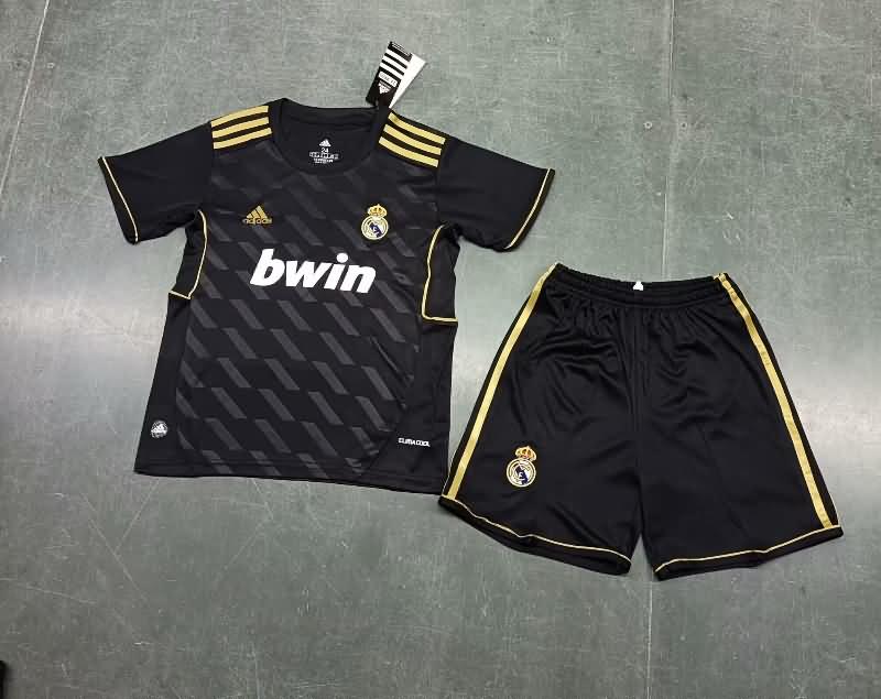 Kids Real Madrid 2011/12 Away Soccer Jersey And Shorts