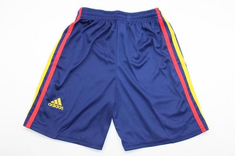 Kids Spain 2010 Away Soccer Jersey And Shorts