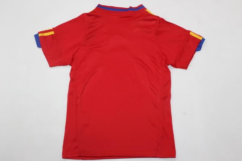 Kids Spain 2010 Home Soccer Jersey And Shorts